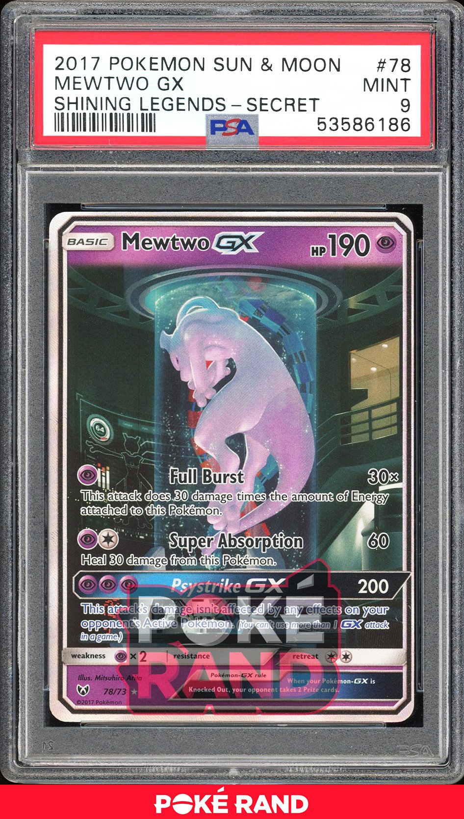 Psa 9 deals mewtwo