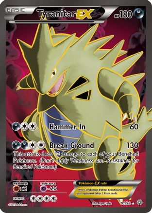 Tyranitar-EX 91/98 - Ancient Origins Holofoil