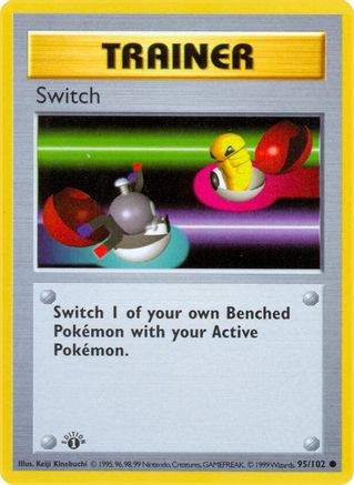 Switch 95 - Base Set Shadowless 1st Edition