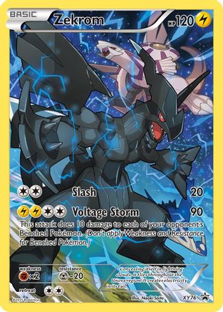 Zekrom (Full Art Promo) XY76/211 - XY Black Star Promos Holofoil