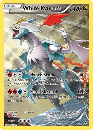 White Kyurem XY81/211 - XY Black Star Promos Holofoil