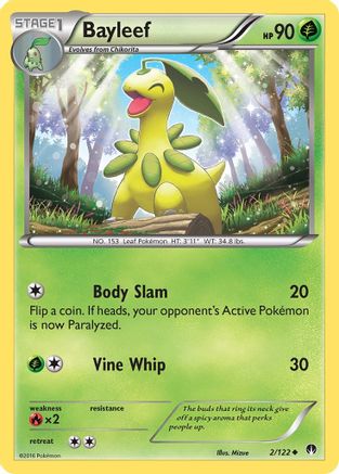 Bayleef 2/122 - BREAKpoint Reverse Holofoil