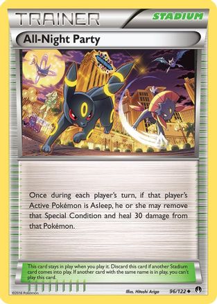 All-Night Party 96/122 - BREAKpoint Reverse Holofoil