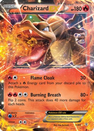 Charizard-EX 11/83 - Generations Holofoil