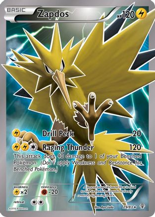 Zapdos 29/83 - Generations Holofoil