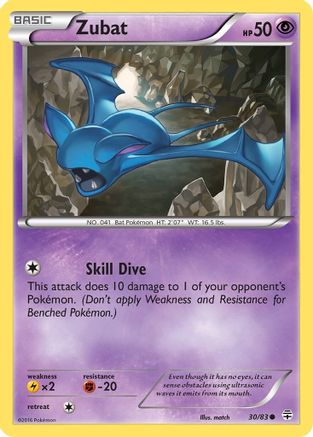 Zubat 30/83 - Generations Reverse Holofoil