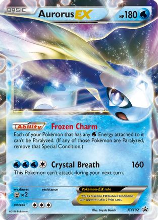 Aurorus-EX XY102/211 - XY Black Star Promos Holofoil