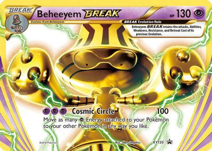 Beheeyem BREAK XY135/211 - XY Black Star Promos Holofoil