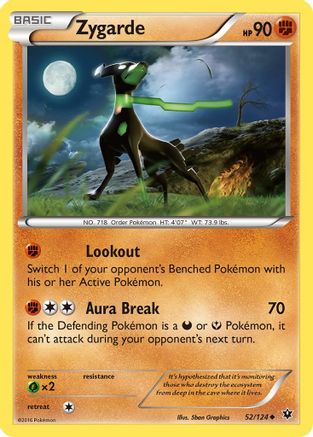 Zygarde 52/124 - Fates Collide