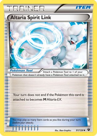 Altaria Spirit Link 91/124 - Fates Collide Reverse Holofoil