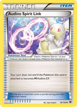 Audino Spirit Link 92/124 - Fates Collide Reverse Holofoil