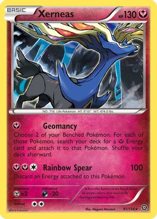 Xerneas 81/114 - Steam Siege Holofoil