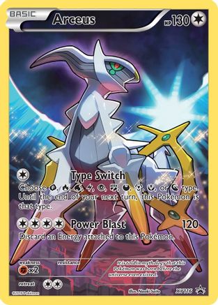 Arceus XY116/211 - XY Black Star Promos Holofoil