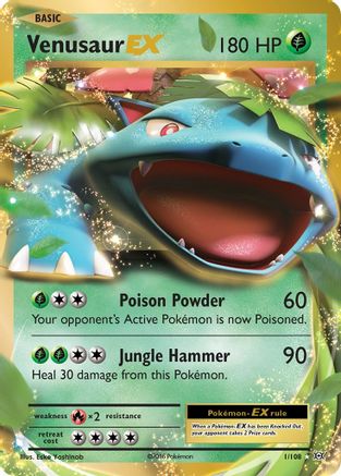 Venusaur-EX 1/108 - Evolutions Holofoil