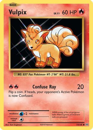 Vulpix 14/108 - Evolutions