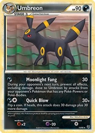 Umbreon - 10/90 10 - Deck Exclusives