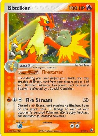 Blaziken (Holo) 3 - EX Battle Stadium Holofoil