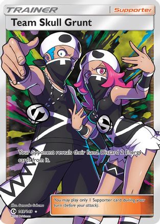 Team Skull Grunt 149/149 - Sun & Moon Holofoil