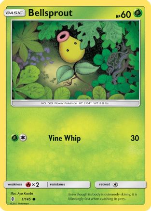 Bellsprout 1/145 - Guardians Rising