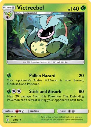 Victreebel 3/145 - Guardians Rising