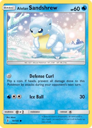 Alolan Sandshrew 19/145 - Guardians Rising