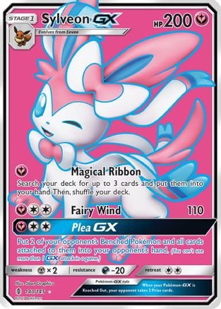 Sylveon-GX 140/145 - Guardians Rising Holofoil