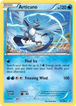 Articuno - 16/108 (XY Roaring Skies) 16 - Deck Exclusives Holofoil