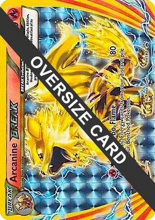 Arcanine BREAK (XY Black Star Promos) XY180 - Jumbo Cards Holofoil