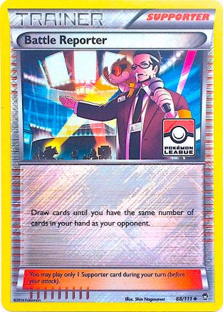 Battle Reporter - 88/111 (Pokemon League) 88 - League & Championship Cards Reverse Holofoil