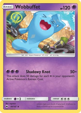 Wobbuffet 49/147 - Burning Shadows