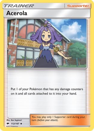 Acerola 112/147 - Burning Shadows