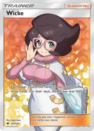 Wicke 147/147 - Burning Shadows Holofoil