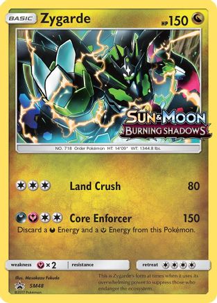 Zygarde SM48/248 - SM Black Star Promos Holofoil