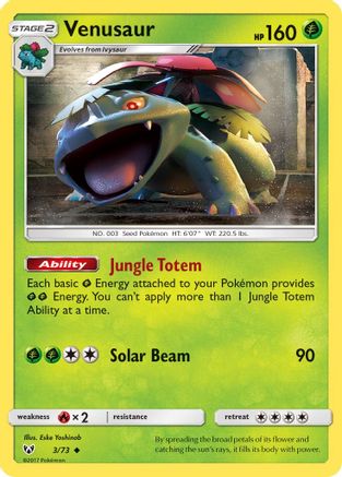 Venusaur 3/73 - Shining Legends