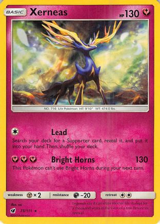 Xerneas 73/111 - Crimson Invasion Reverse Holofoil