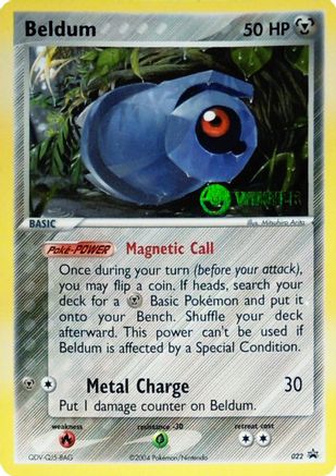 Beldum - 022 (League Promo) [Winner] 22 - League & Championship Cards