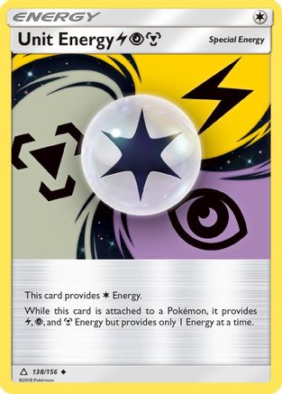 Unit Energy LightningPsychicMetal 138/156 - Ultra Prism