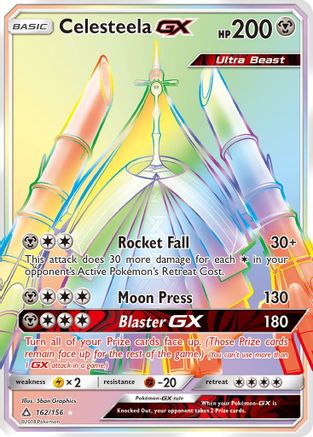 Celesteela-GX 162/156 - Ultra Prism Holofoil