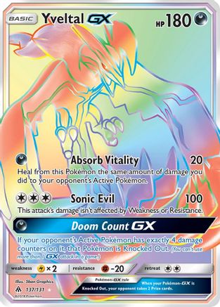 Yveltal-GX 137/131 - Forbidden Light Holofoil