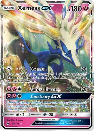 Xerneas-GX 90/131 - Forbidden Light Holofoil