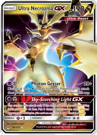 Ultra Necrozma-GX 95/131 - Forbidden Light Holofoil