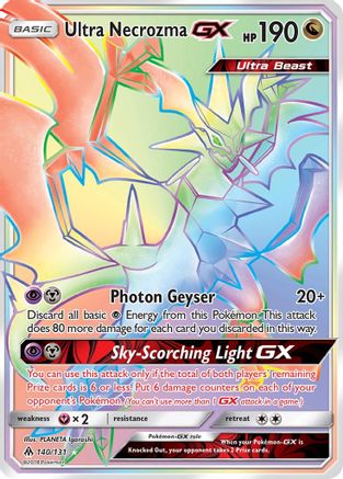 Ultra Necrozma-GX 140/131 - Forbidden Light Holofoil