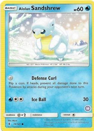 Alolan Sandshrew (14) 19 - SM Trainer Kit Alolan Sandslash & Alolan Ninetales