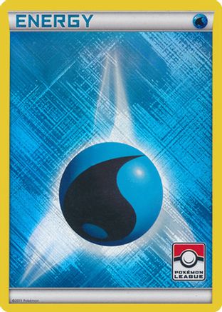 Water Energy (2011 Pokemon League Promo) - League & Championship Cards Holofoil