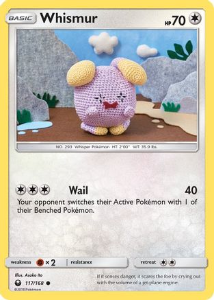 Whismur 117/168 - Celestial Storm