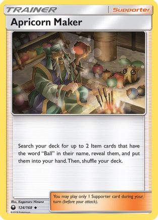 Apricorn Maker 124/168 - Celestial Storm Reverse Holofoil