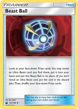 Beast Ball 125/168 - Celestial Storm Reverse Holofoil