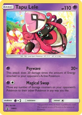 Tapu Lele SM45/248 - SM Black Star Promos Holofoil