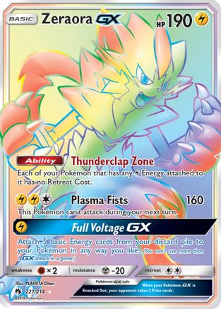 Zeraora-GX 221/214 - Lost Thunder Holofoil