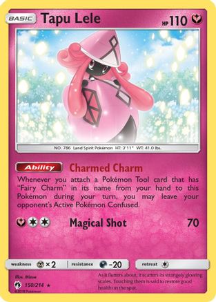 Tapu Lele 150/214 - Lost Thunder Holofoil